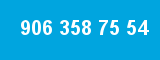 906 358 75 54 906 358 75 54